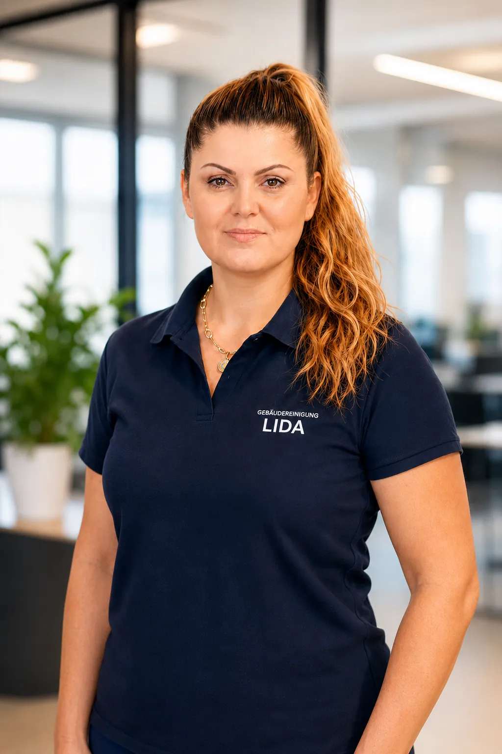 Lida Ibriyamova, Inhaberin der Gebäudereinigung Lida in Rosenheim