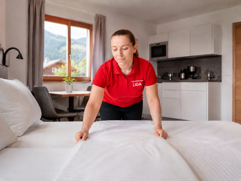 Lida Ibriyamova, Inhaberin der Gebäudereinigung Lida in Rosenheim